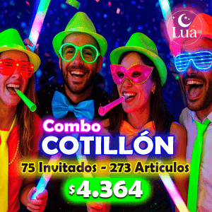75 Invitados COMBO COTILLÓN 75 INVITADOS
